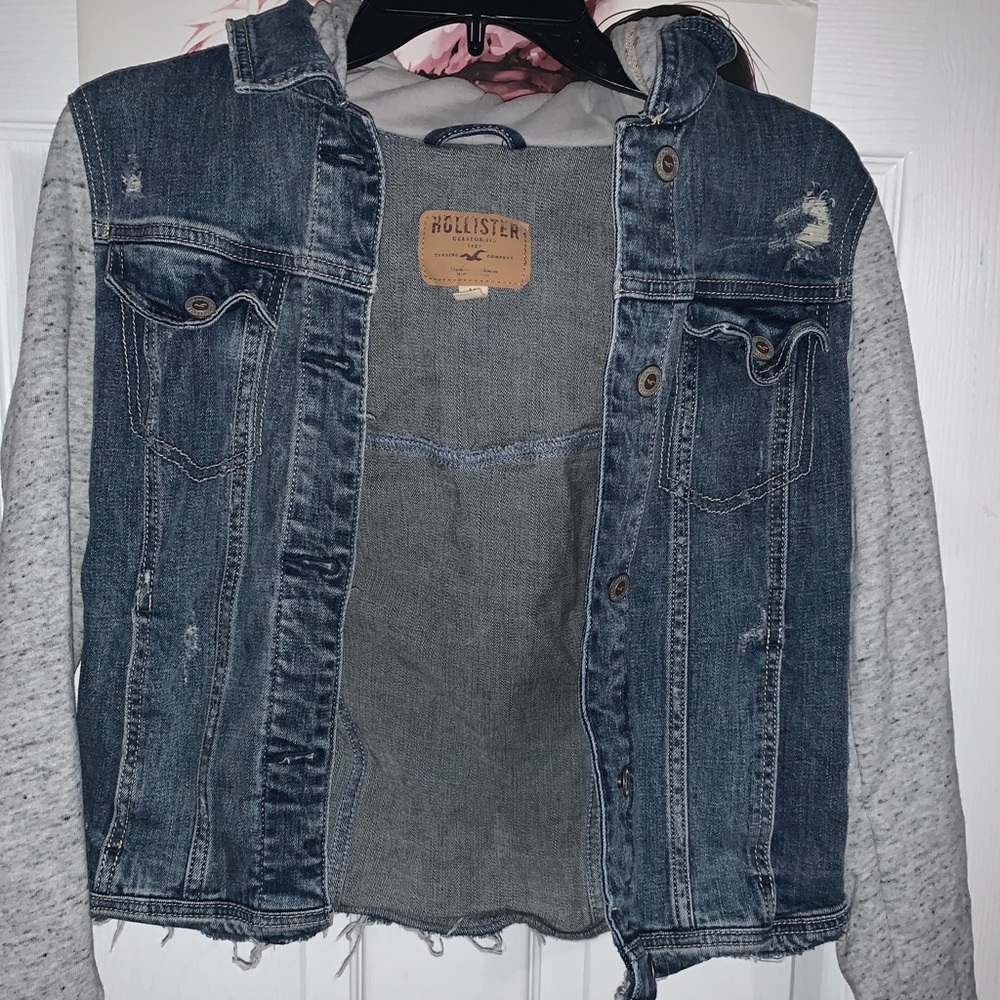 Hollister jean jacket